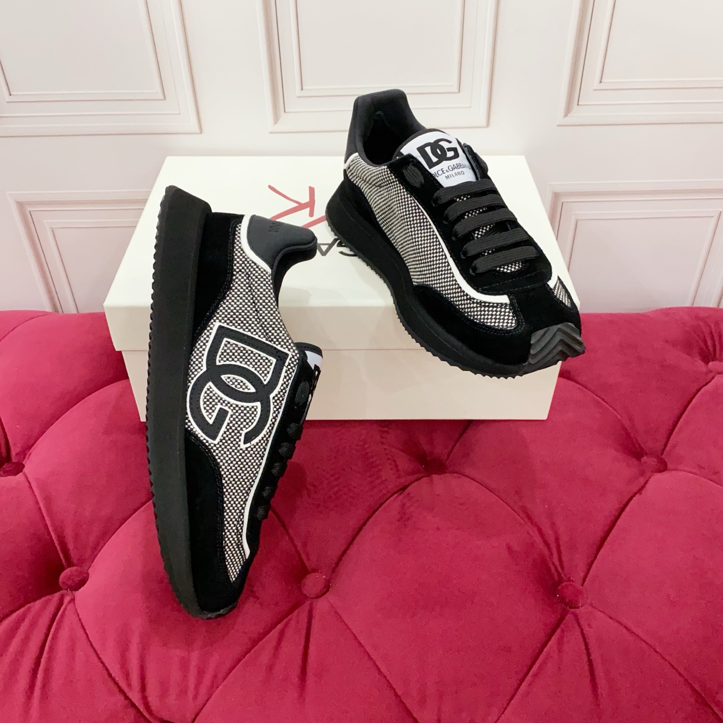 Dg Style White Leather Men's Shoes Men's Shoes Men's Shoes detail image 8 from source 782530