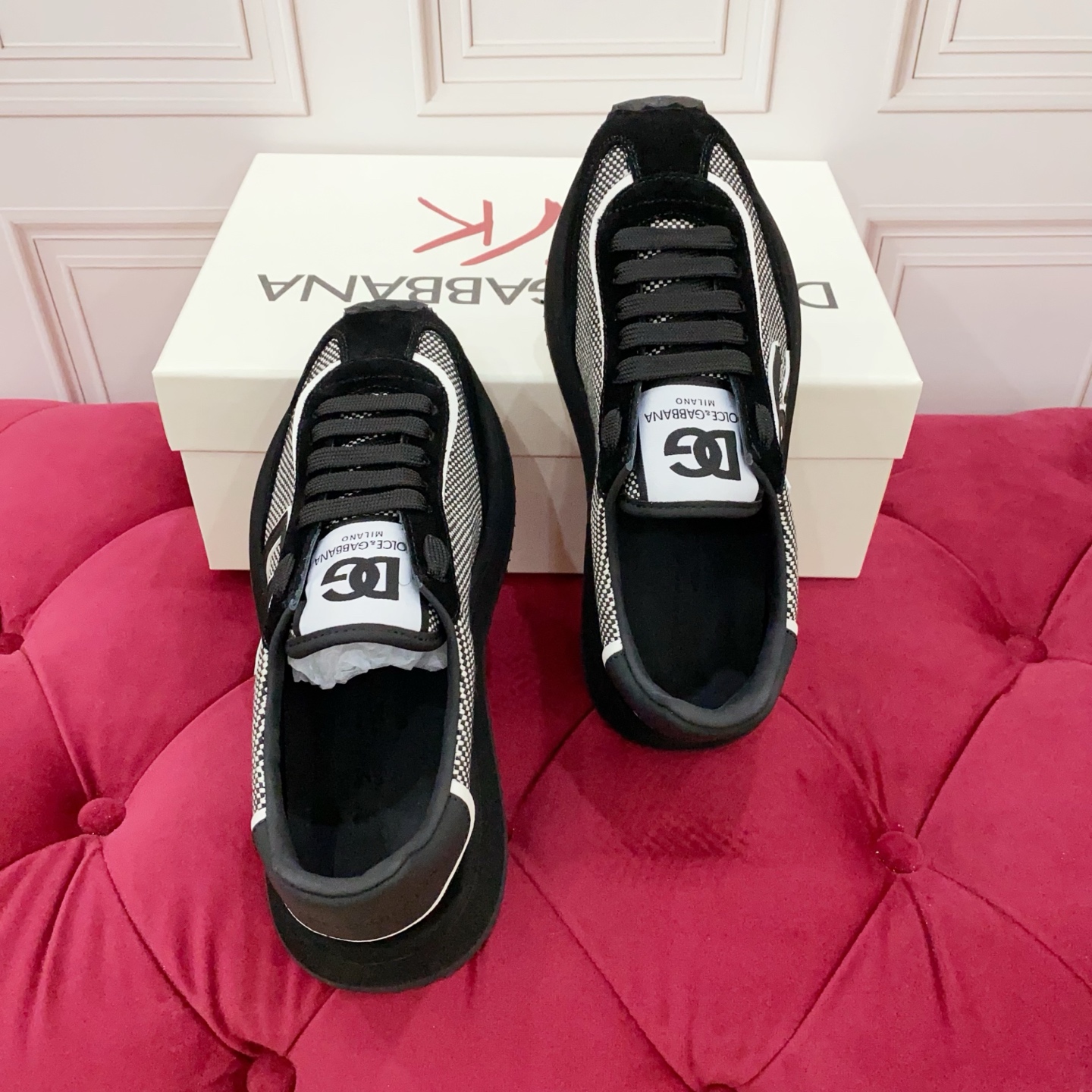 Dg Style White Leather Men's Shoes Men's Shoes Men's Shoes detail image 6 from source 782530