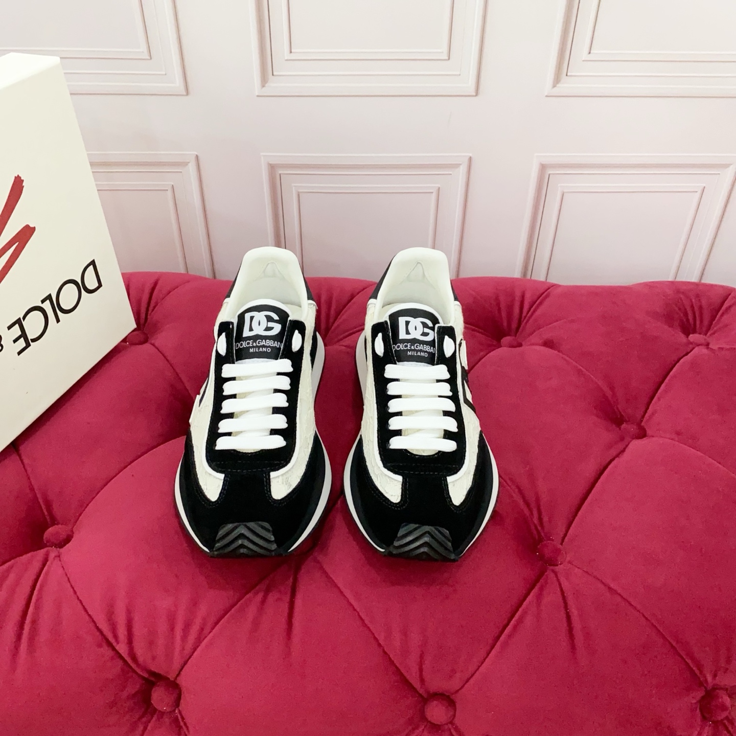 Dg Style White Leather Men's Shoes Men's Shoes Men's Shoes detail image 3 from source 782529