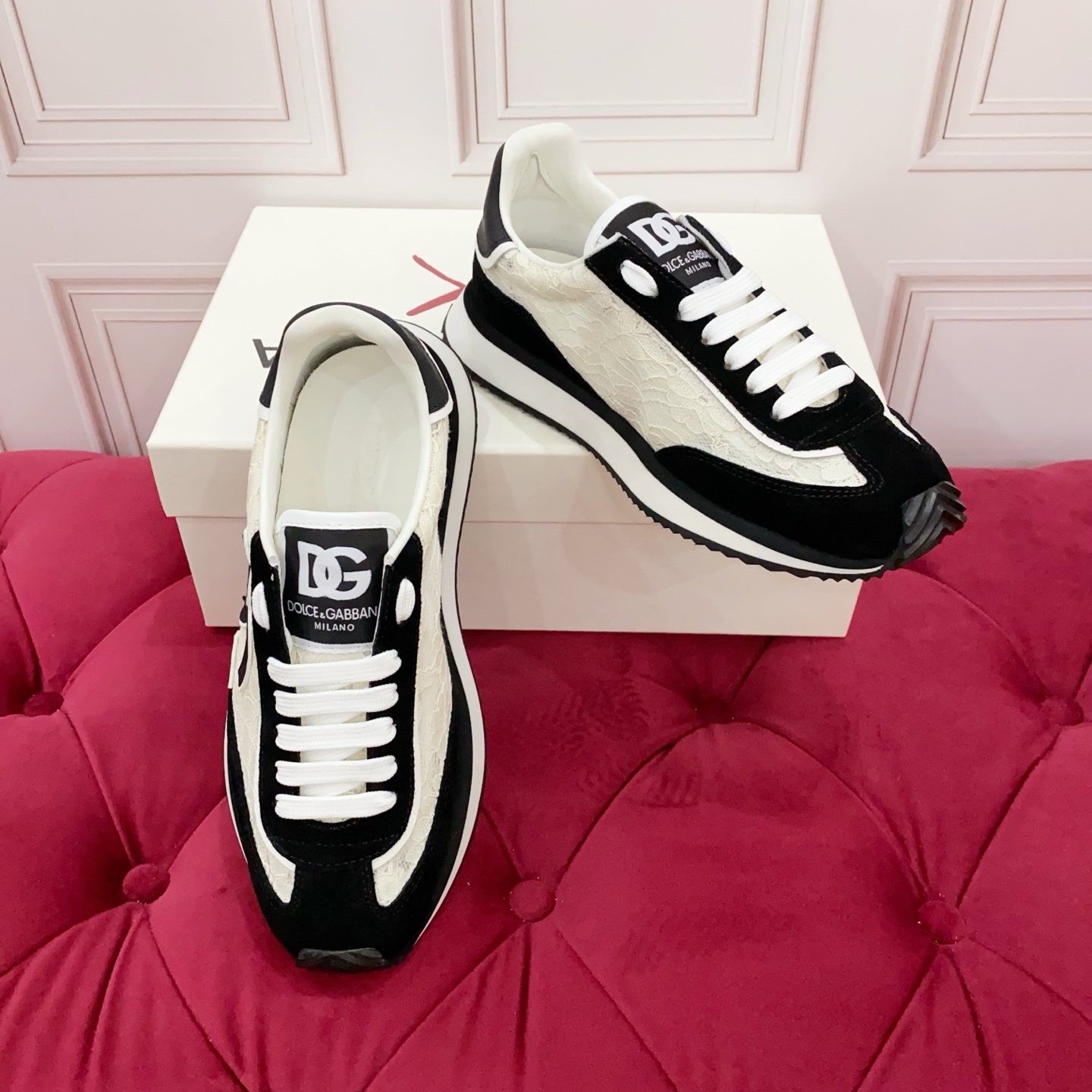 Dg Style White Leather Men's Shoes Men's Shoes Men's Shoes detail image 8 from source 782529