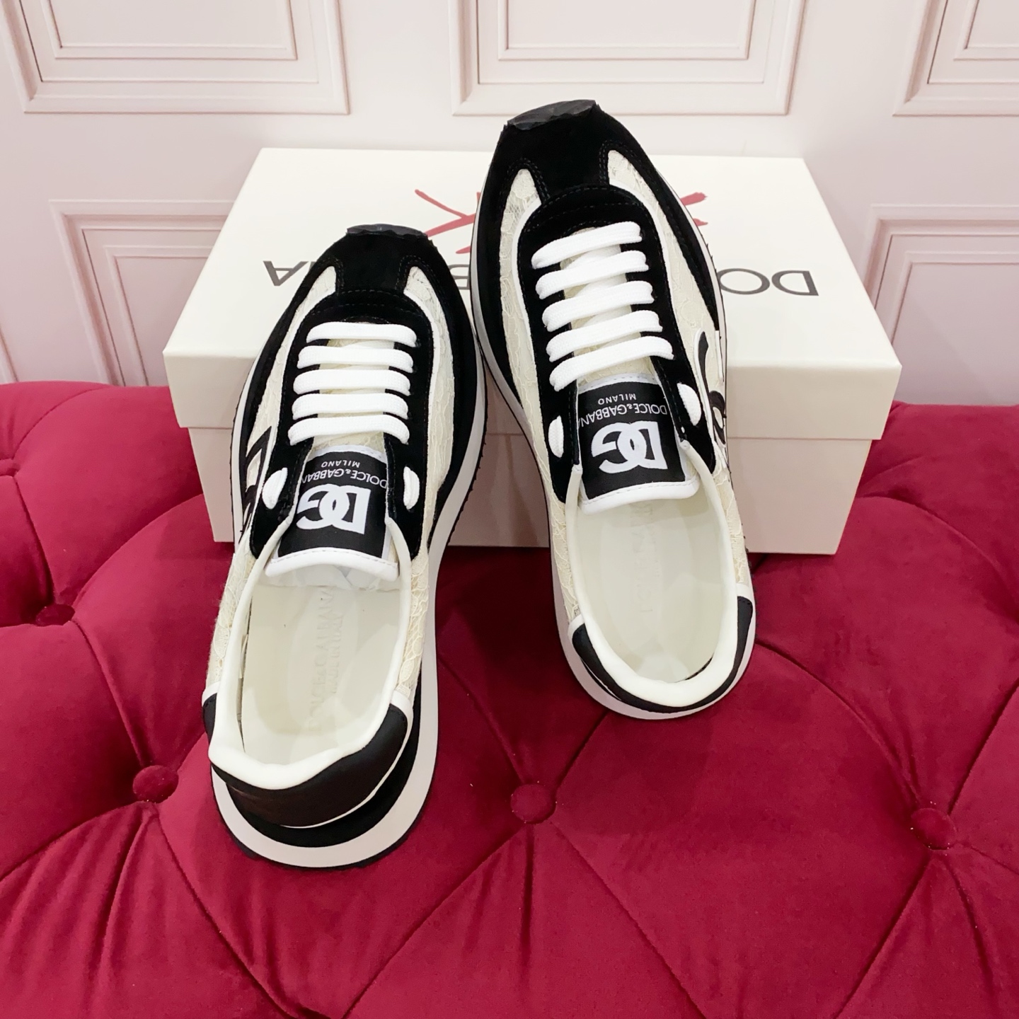 Dg Style White Leather Men's Shoes Men's Shoes Men's Shoes detail image 7 from source 782529
