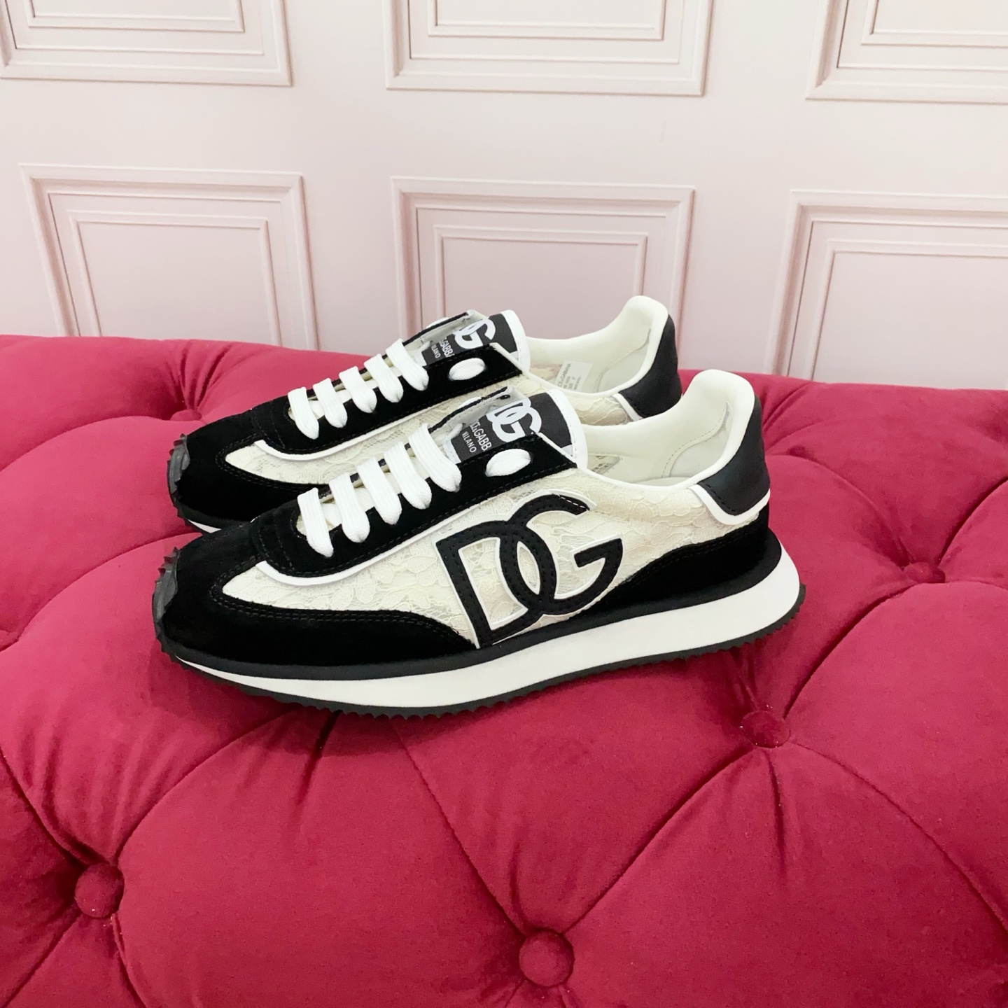 Dg Style White Leather Men's Shoes Men's Shoes Men's Shoes detail image 4 from source 782529