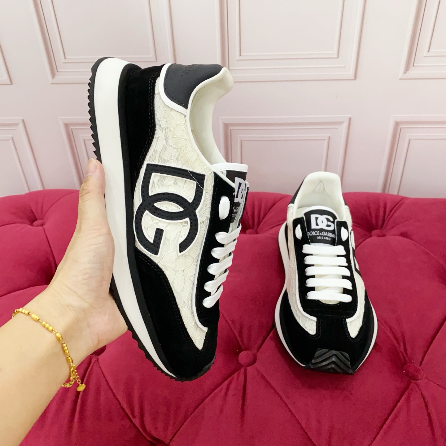 Dg Style White Leather Men's Shoes Men's Shoes Men's Shoes detail image 5 from source 782529