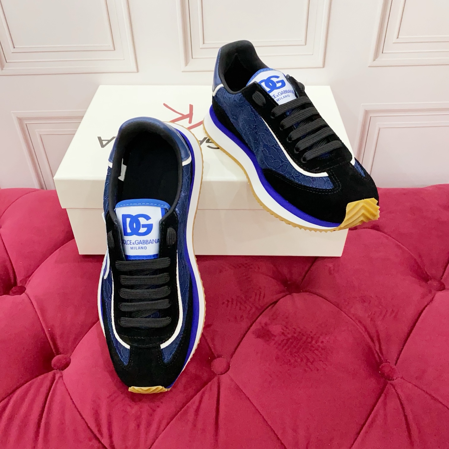 Dg Style White Leather Men's Shoes Men's Shoes Men's Shoes detail image 7 from source 782534
