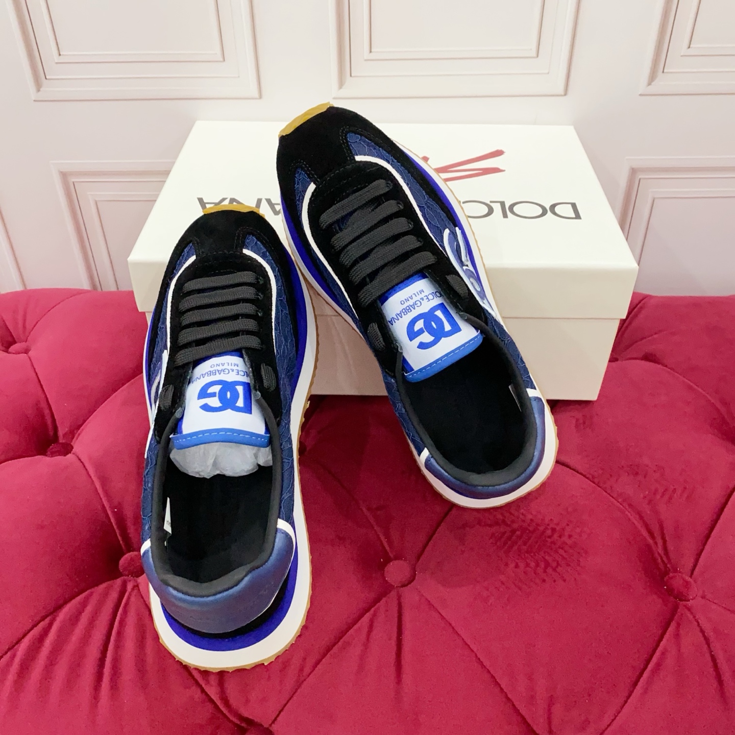 Dg Style White Leather Men's Shoes Men's Shoes Men's Shoes detail image 8 from source 782534