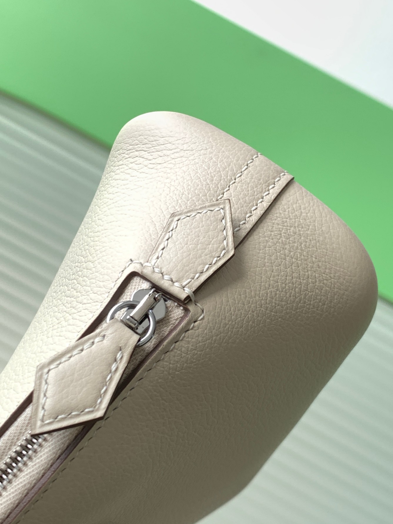 Mini Bowling Bag,18cm Handcrafted Shoulder Bag with EV Leather and Wax Thread 7 a1721872997296 2300