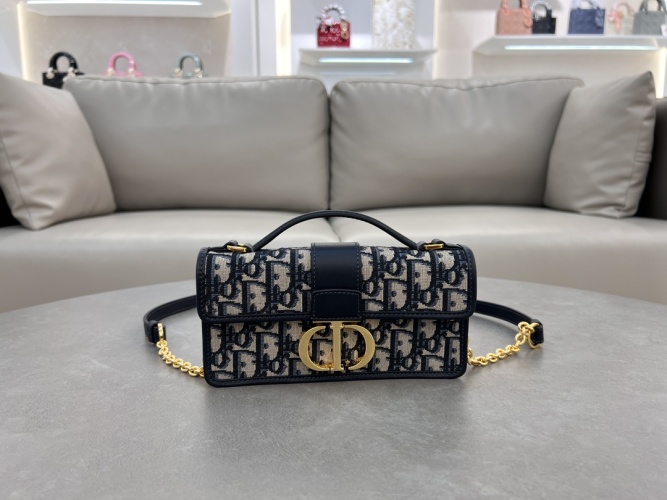 Dior Miss Montaigne Oblique Printed Mini Chain Bag with CD Clasp 1 Dior Miss Montaigne Oblique Printed Mini Chain Bag with CD Clasp