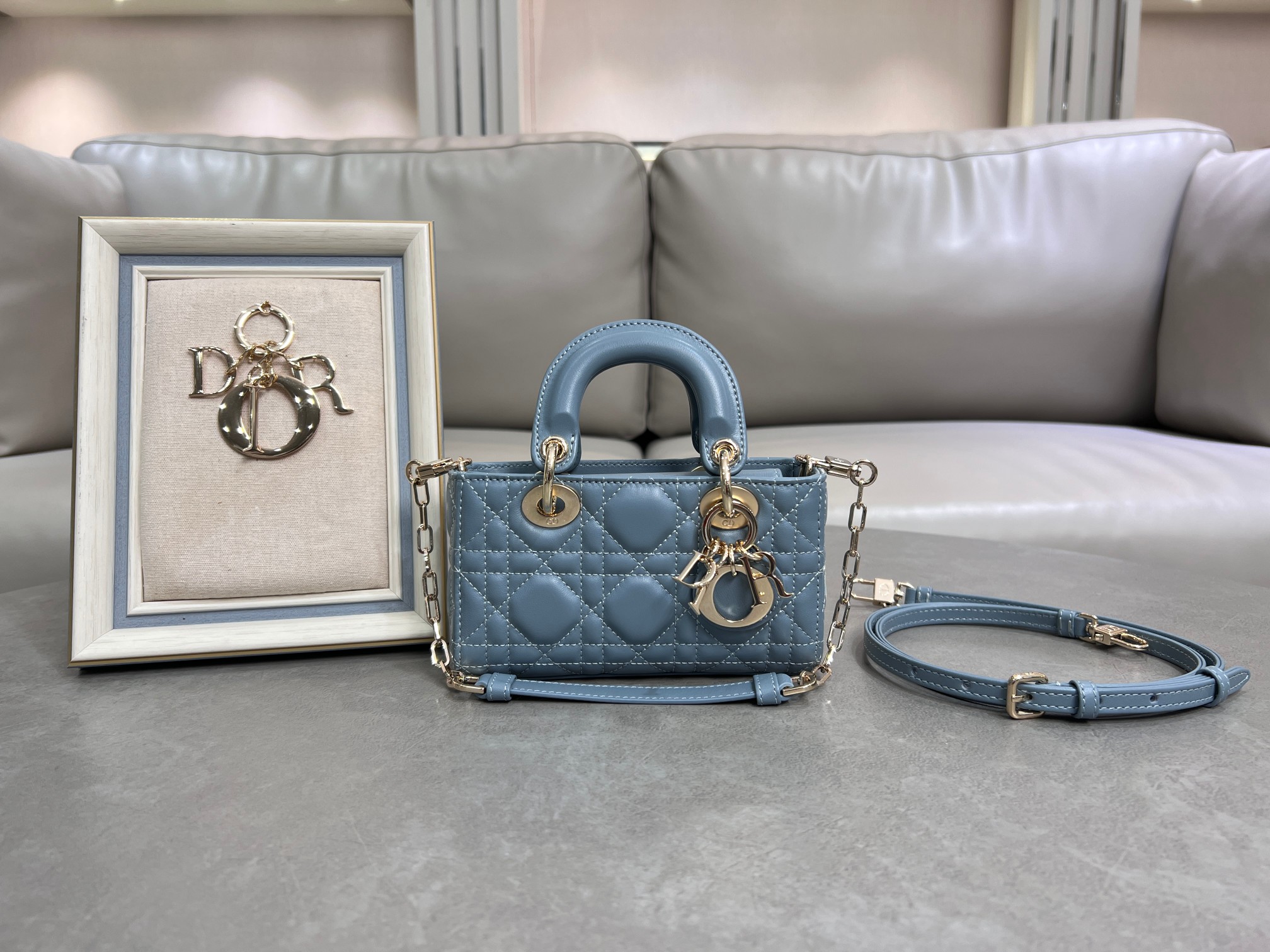 【Lady D-Joy ♥ ️】 16 cm Dunstblau