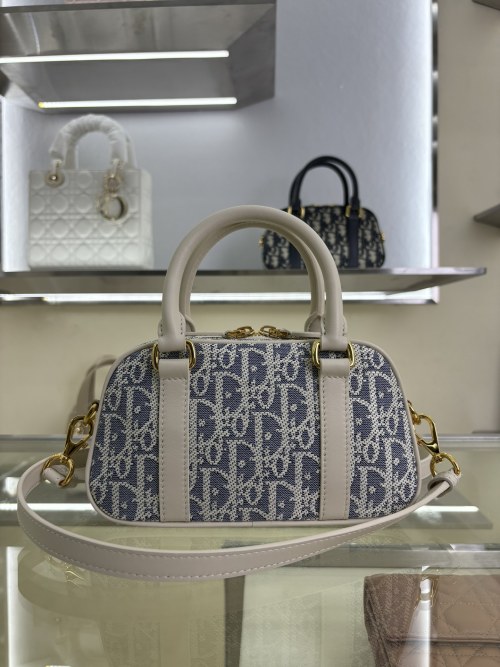 Dior D-Vibe East-West Micro Bag Denim Oblique, Adjustable Leather Strap 1 Dior D-Vibe East-West Micro Bag Denim Oblique, Adjustable Leather Strap