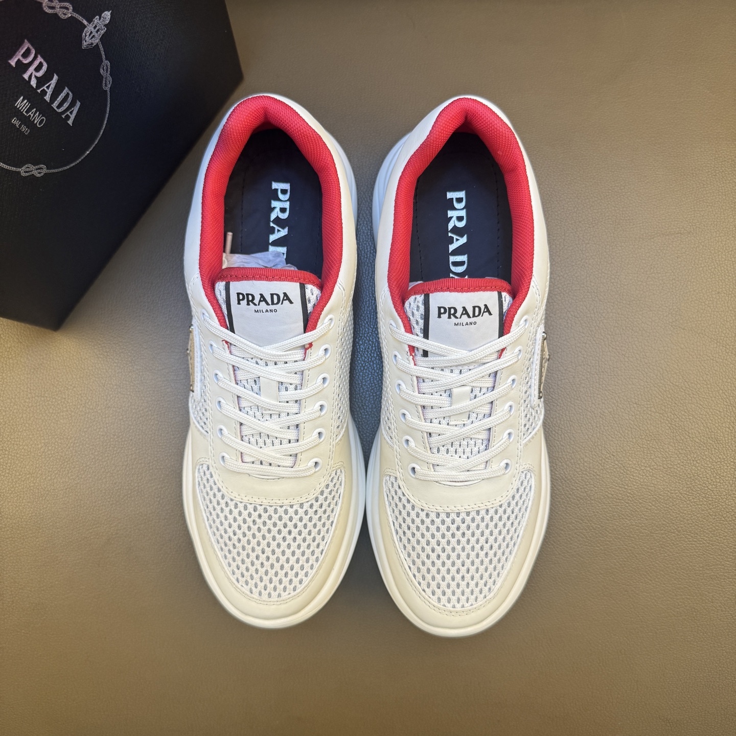 Prada Style Leather Men's Shoes Lookbook Reference image 2