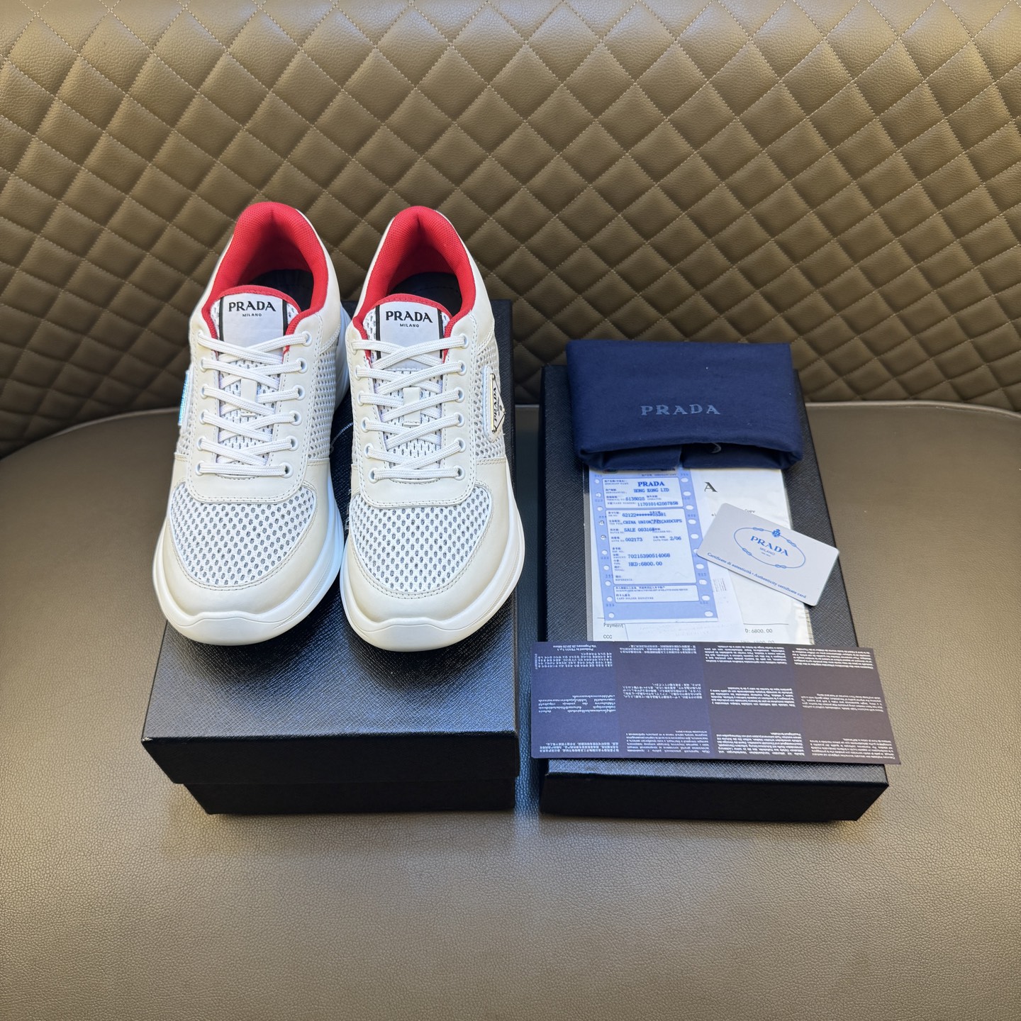 Prada Style Leather Men's Shoes Lookbook Reference image 1