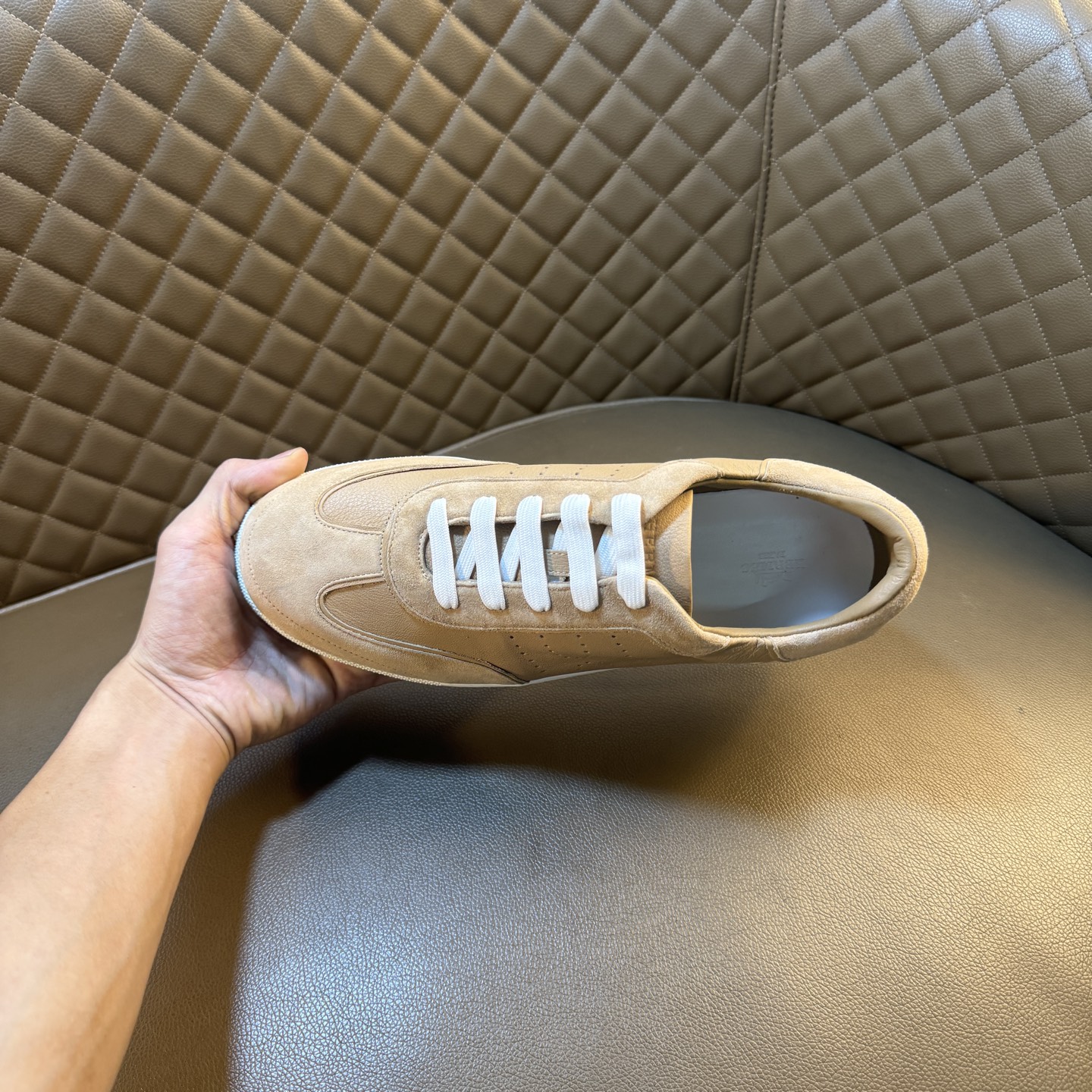 Hermes Style Leather Men's Shoes style reference detail image 8 from source 781597