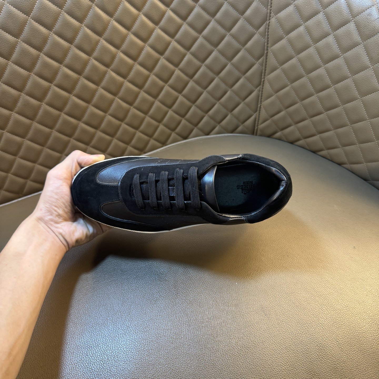 Hermes Style Leather Men's Shoes style reference detail image 8 from source 781601
