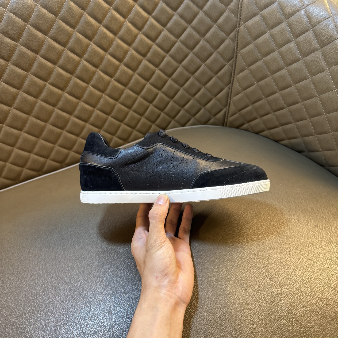 Hermes Style Leather Men's Shoes style reference detail image 7 from source 781601