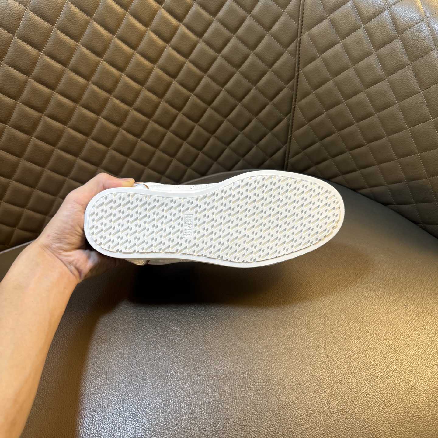 Hermes Style Leather Men's Shoes style reference detail image 9 from source 781602