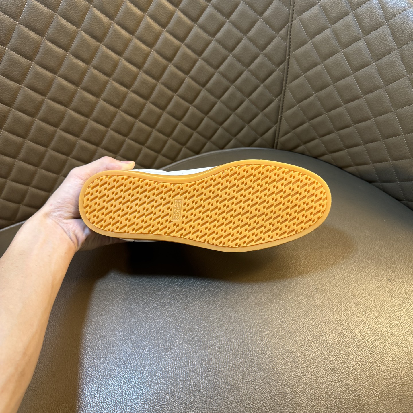 Hermes Style Leather Men's Shoes style reference detail image 9 from source 781603