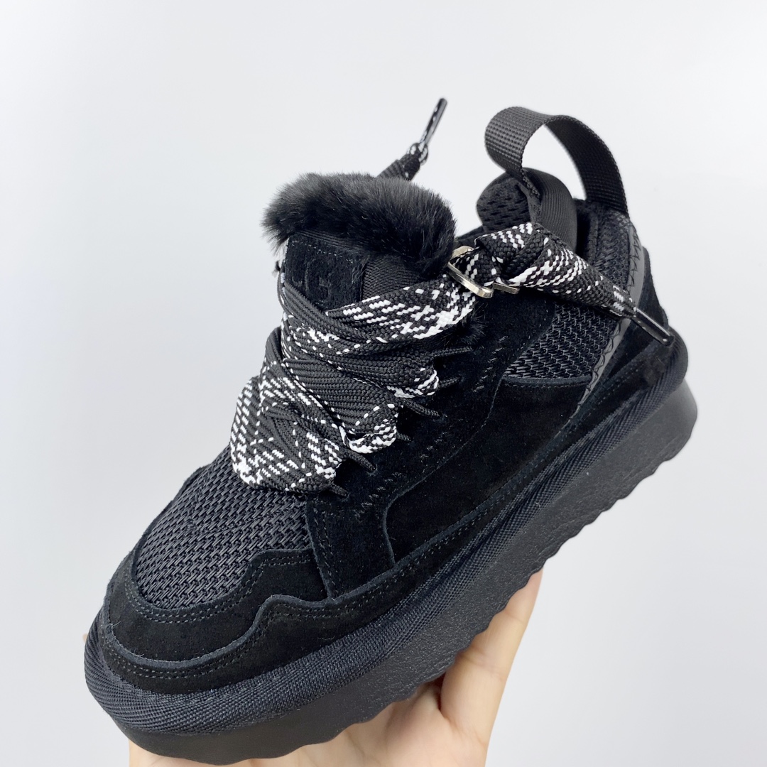 图片[7]-UGG官网首发1：1Lowmel梅尔运动休闲鞋，系带加绒保暖款，采用头层真牛皮 柔软亲肤 舒适透气 个性时尚又百搭，EVA轻质缓震、防滑耐磨外底。-选品中心