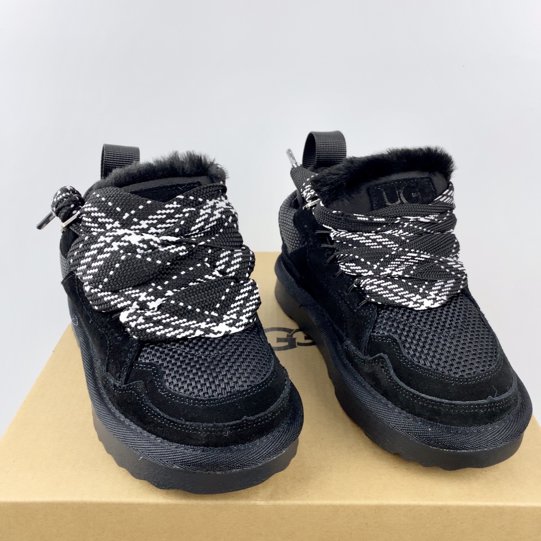 UGG官网首发1：1Lowmel梅尔运动休闲鞋，系带加绒保暖款，采用头层真牛皮 柔软亲肤 舒适透气 个性时尚又百搭，EVA轻质缓震、防滑耐磨外底。-选品中心