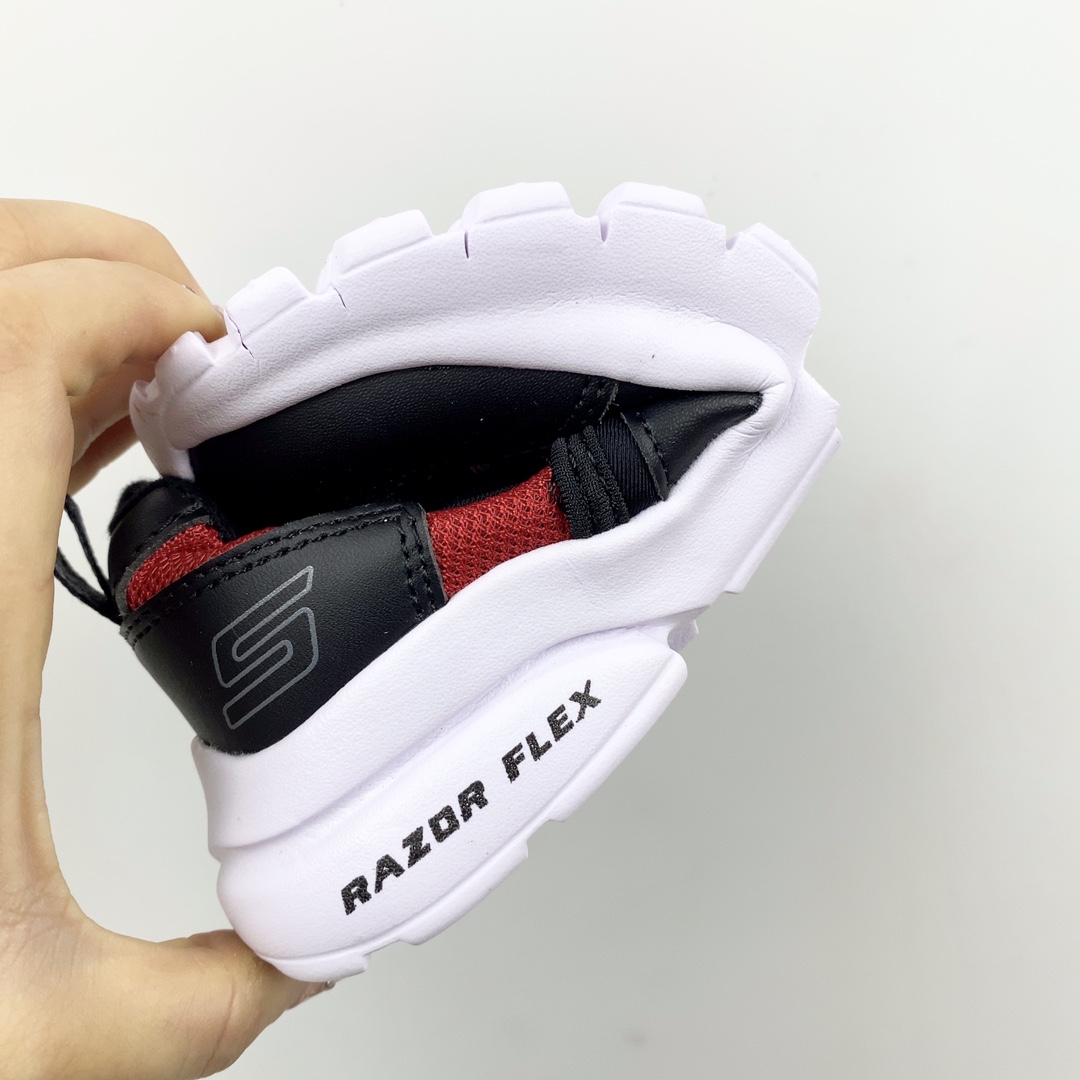 图片[8]-斯凯奇加绒中帮儿童棉鞋雪地靴 工艺做工细节材质都完美演绎💯 贴心加绒，保暖又舒适❄️ 专为儿童设计的镭射切割大底👍🏻-选品中心