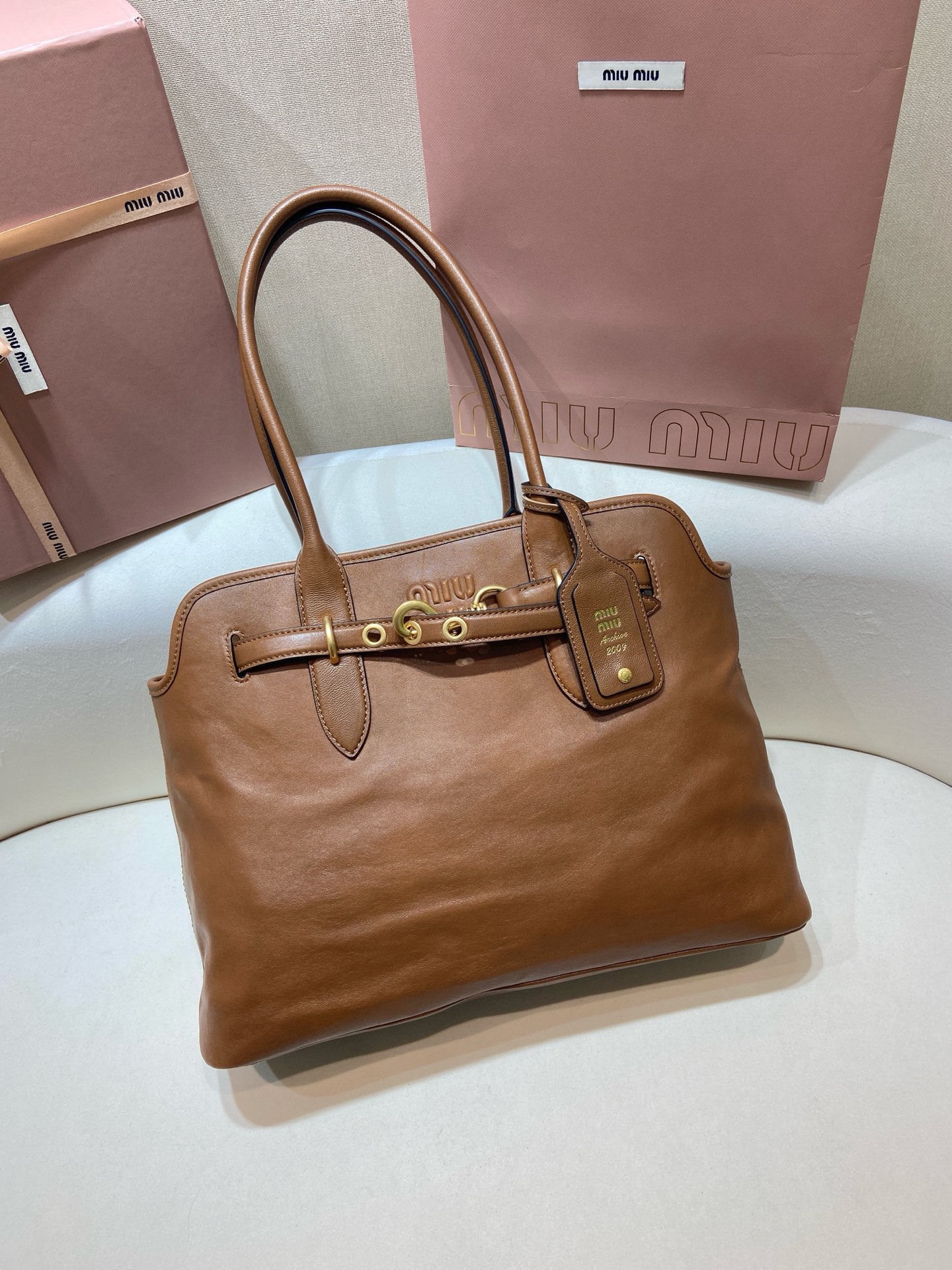 Aventure Linen Blend Tote Bag with Leather Shoulder Strap | Spacious & Stylish 3 i1744014155104 8800 0 2