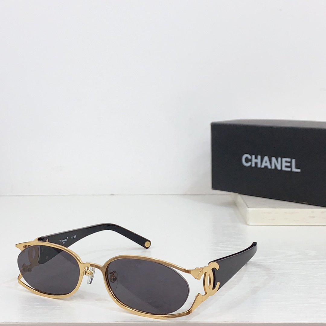 Chanel Sunglasses Openwork Vintage