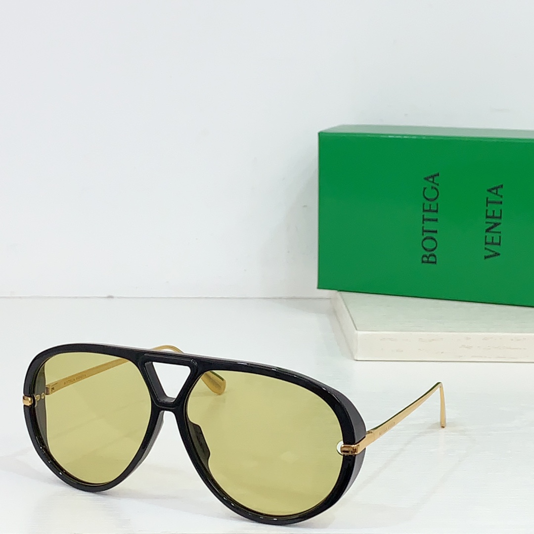 NO:268702,BOTTE VENETA Pilot Style Mod:BV1274 Comfortable on the face Size:63-12-glasses sunglasses, glasses, bottega veneta, bottega veneta19860909BOTTE VENETA 飞行员款式 Mod:BV1274 上脸舒适 Size:63-12-眼镜墨镜太阳镜,眼镜,bottega veneta,bottega veneta,glasses