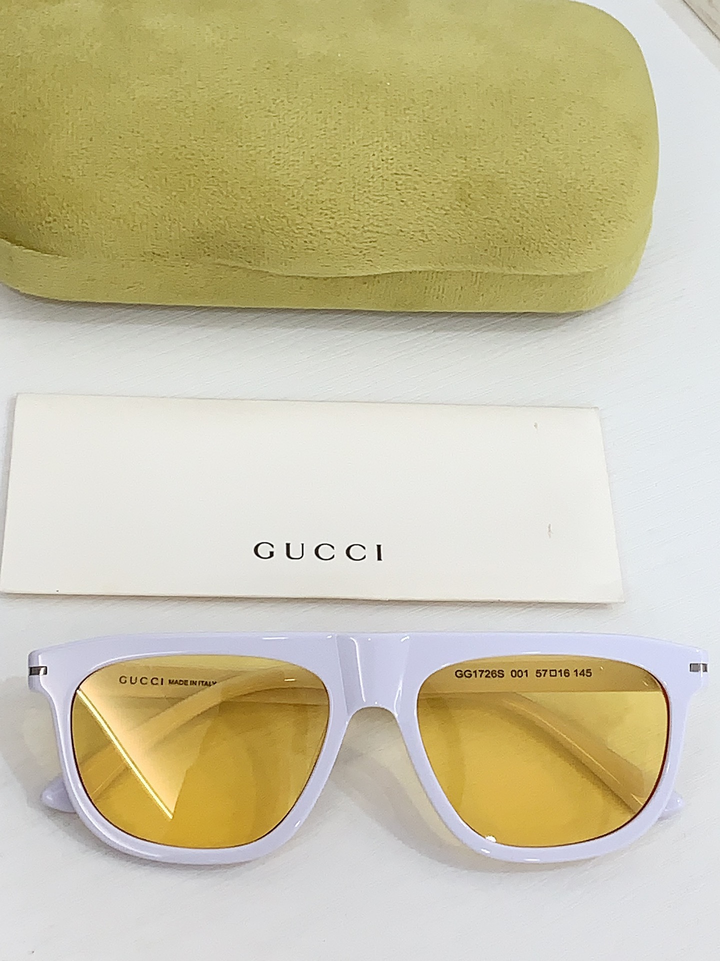  GUCC*
MODEL：GG1726S
SIZE：57口16-145
