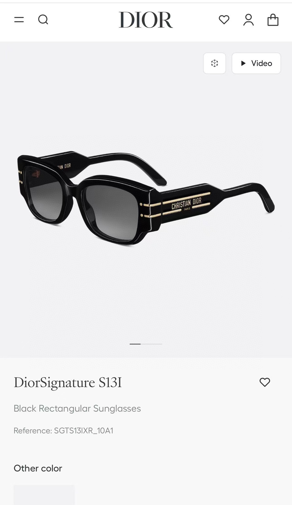  DIO*
MODEL：DiorSignature  S13F
SIZE：55口18-140