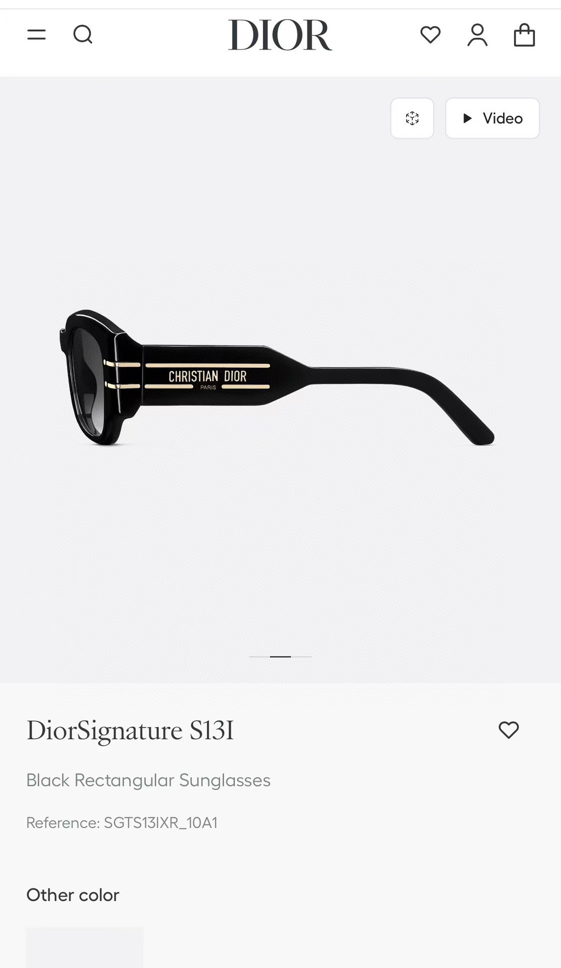  DIO*
MODEL：DiorSignature  S13F
SIZE：55口18-140