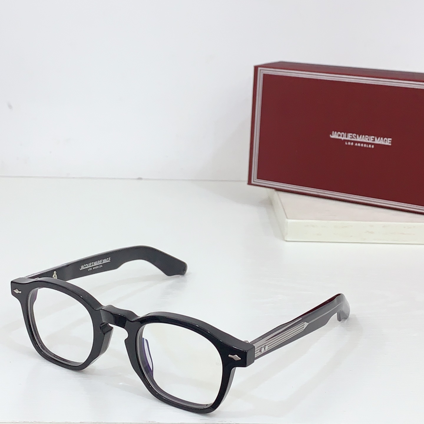 权志龙同款JACQUES MARIE MAGE
日本手工眼镜 
MODEL：N47
SIZE47-26