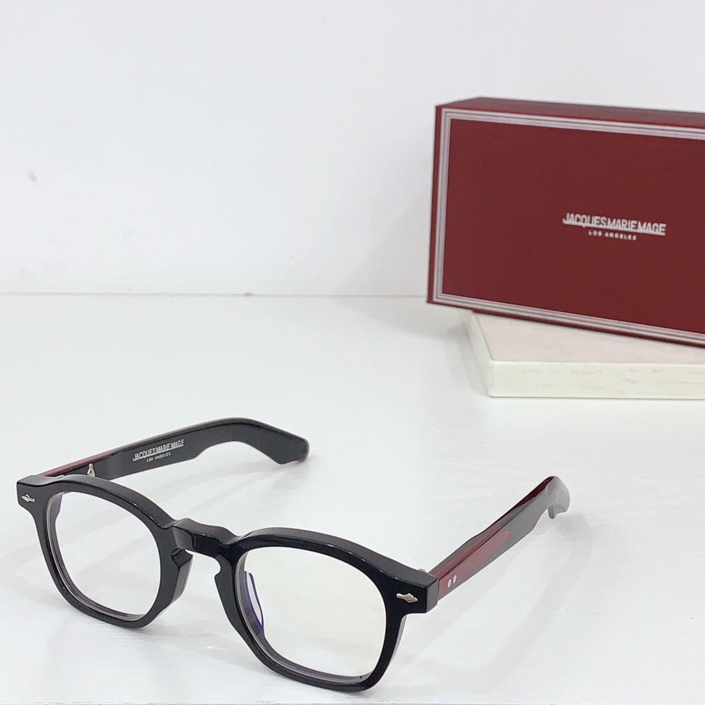  权志龙同款JACQUES MARIE MAGE
日本手工眼镜 
MODEL：N47
SIZE47-26