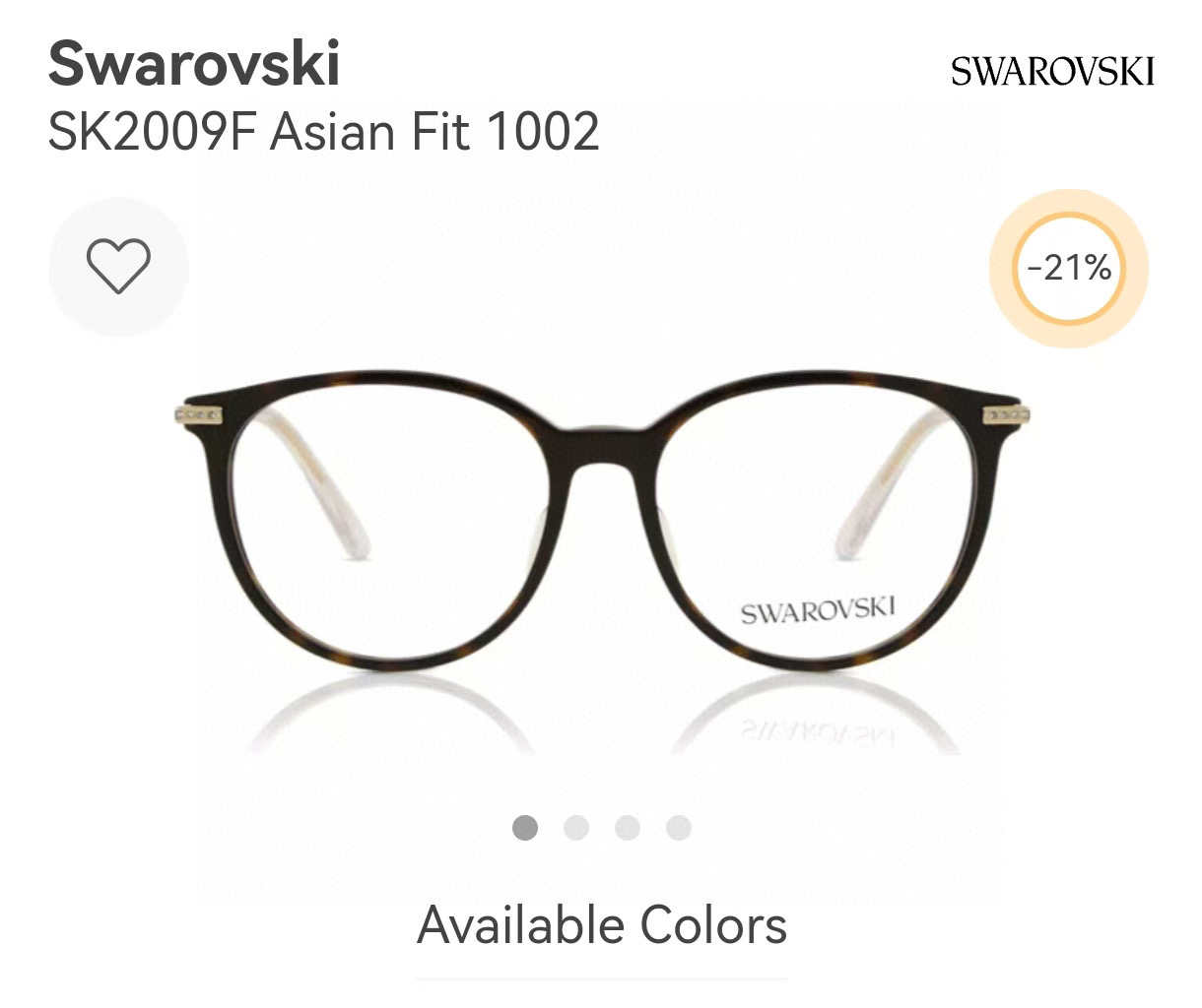  SWAROVSK*⭐️⭐️⭐️MODELSK 2009⭐️⭐️⭐️SIZE55口18-143⭐️⭐️⭐