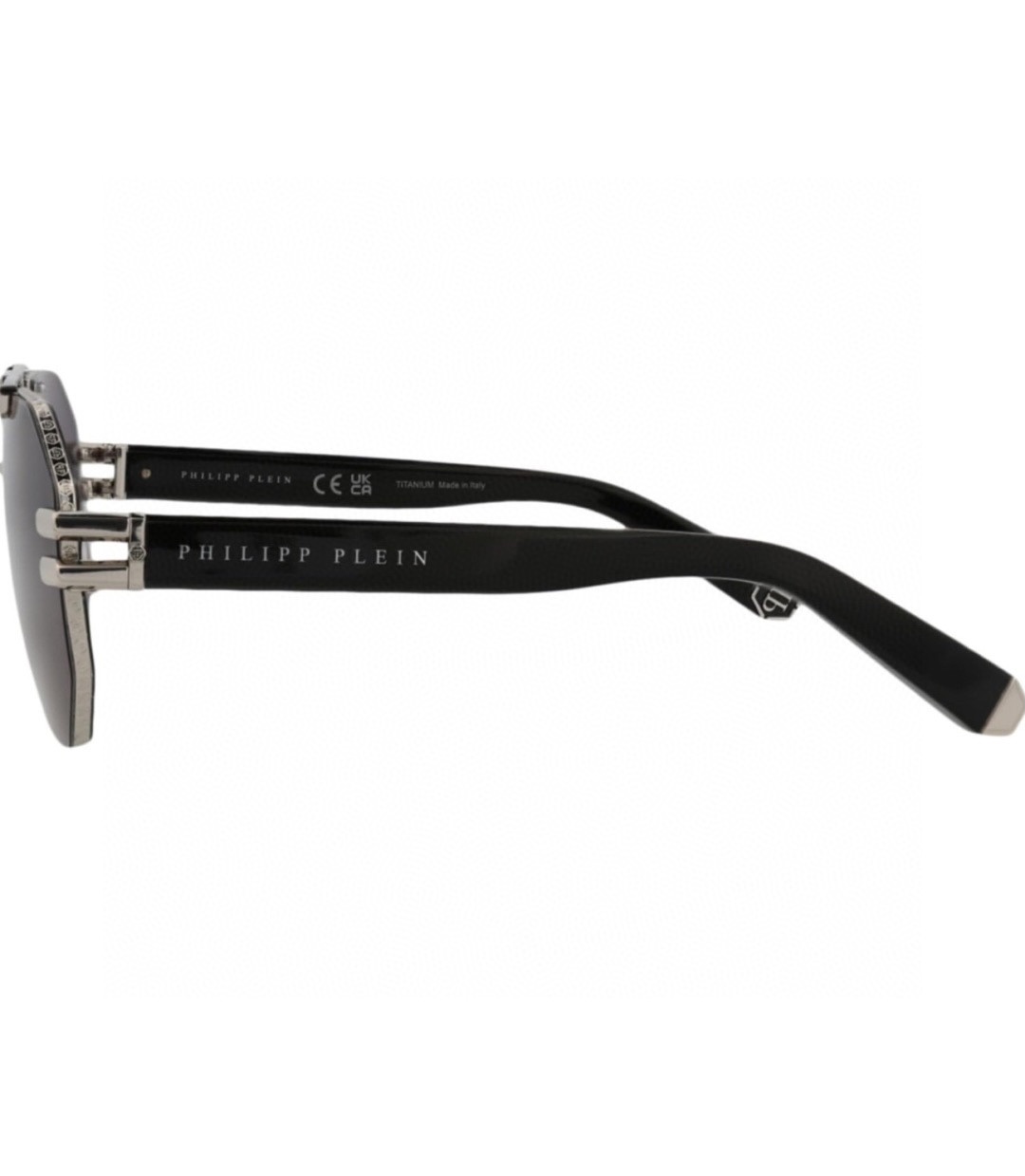 Philipp Plein SP183V Sunglasses with 23kt Gold and Diamond Detail - 图片 3