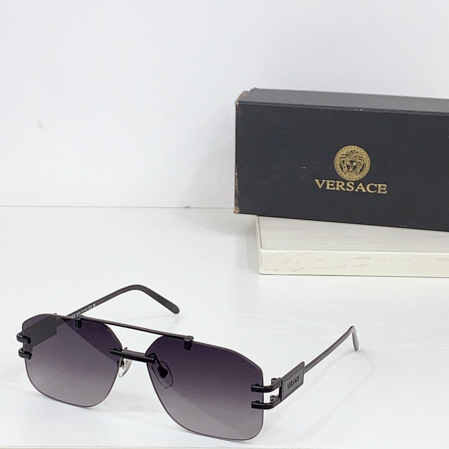 NO:244889,VERSACE MODELVE SIZE60 13- Glasses sunglasses, glasses, versace19860909VERSACE MODELVE SIZE60口13- 眼镜墨镜太阳镜,眼镜,versace,glasses