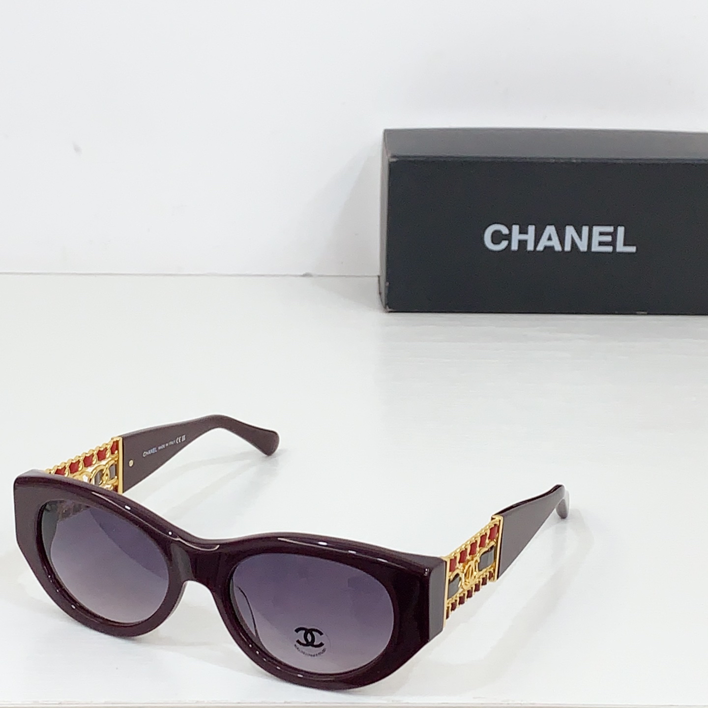 NO:245832,CHANEL MODELCH5536 SIZE52 port 20- glasses sunglasses sunglasses, glasses, chanel19860909CHANEL MODELCH5536 SIZE52口20- 眼镜墨镜太阳镜,眼镜,chanel,glasses