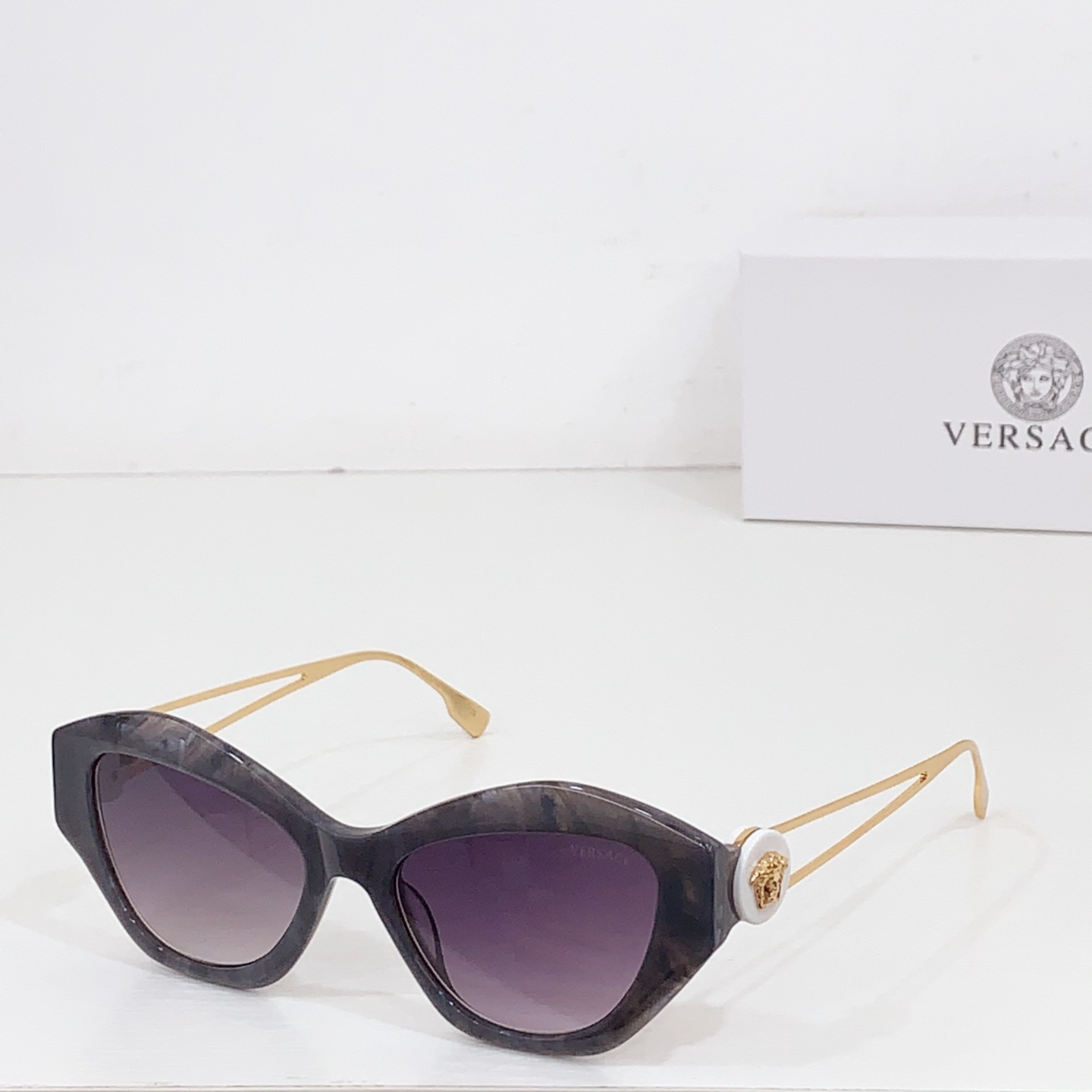 NO:249245,VERSAC* MODELVE6763 SIZE54-Odd 18-Glasses Sunglasses, Glasses, Versace19860909VERSAC* MODELVE6763 SIZE54口18- 眼镜墨镜太阳镜,眼镜,versace,glasses