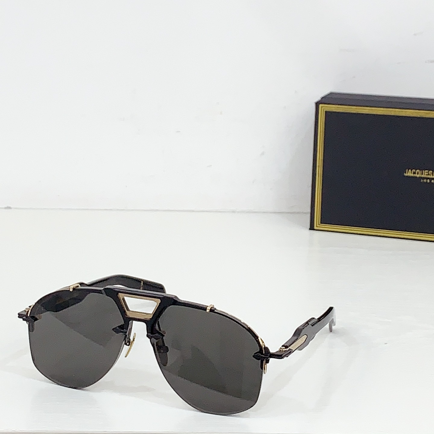 NO:252044,Glasses ceiling craft JACQUES MARIE MAG MODELALTA SIZE60 port 13 Handcrafted in JAPAN Glasses sunglasses sunglasses, glasses19860909眼镜天花板工艺 JACQUES MARIE MAG MODELALTA SIZE60口13 Handcrafted in JAPAN 眼镜墨镜太阳镜,眼镜,glasses