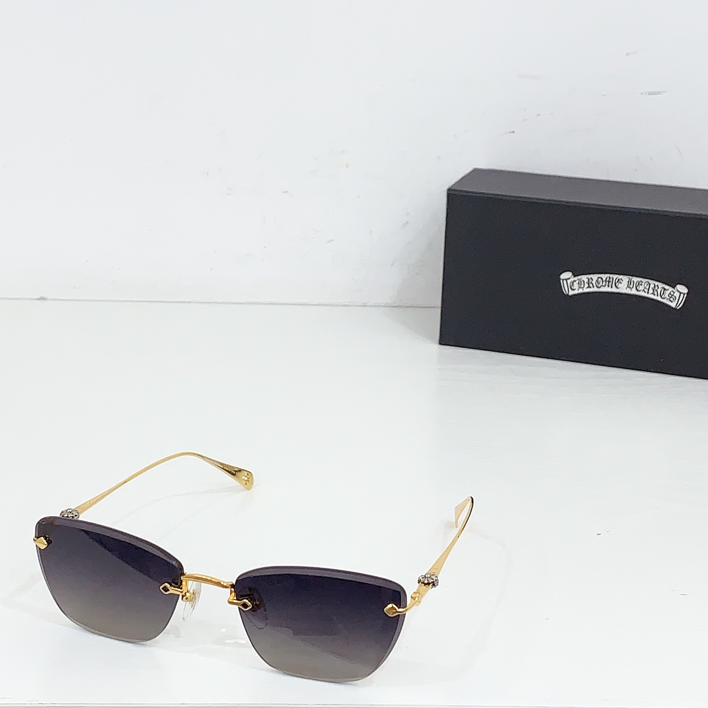 NO:253042,Chrome Hearts MODEL: CH9112 SIZE52 port 22-142 glasses sunglasses sunglasses, glasses, chrome hearts19860909Chrome Hearts MODEL: CH9112 SIZE52口22-142 眼镜墨镜太阳镜,眼镜,chrome hearts,glasses