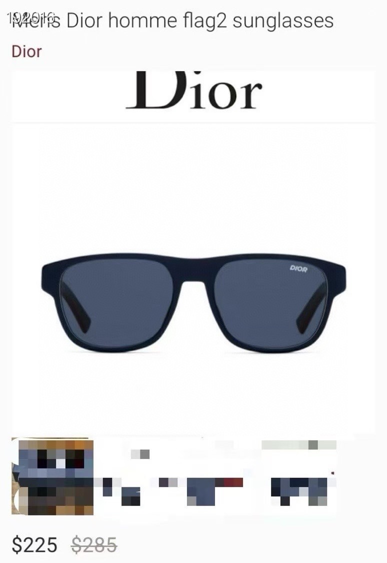 Imagen del sitio web oficial, modelo: DIORFLAG2