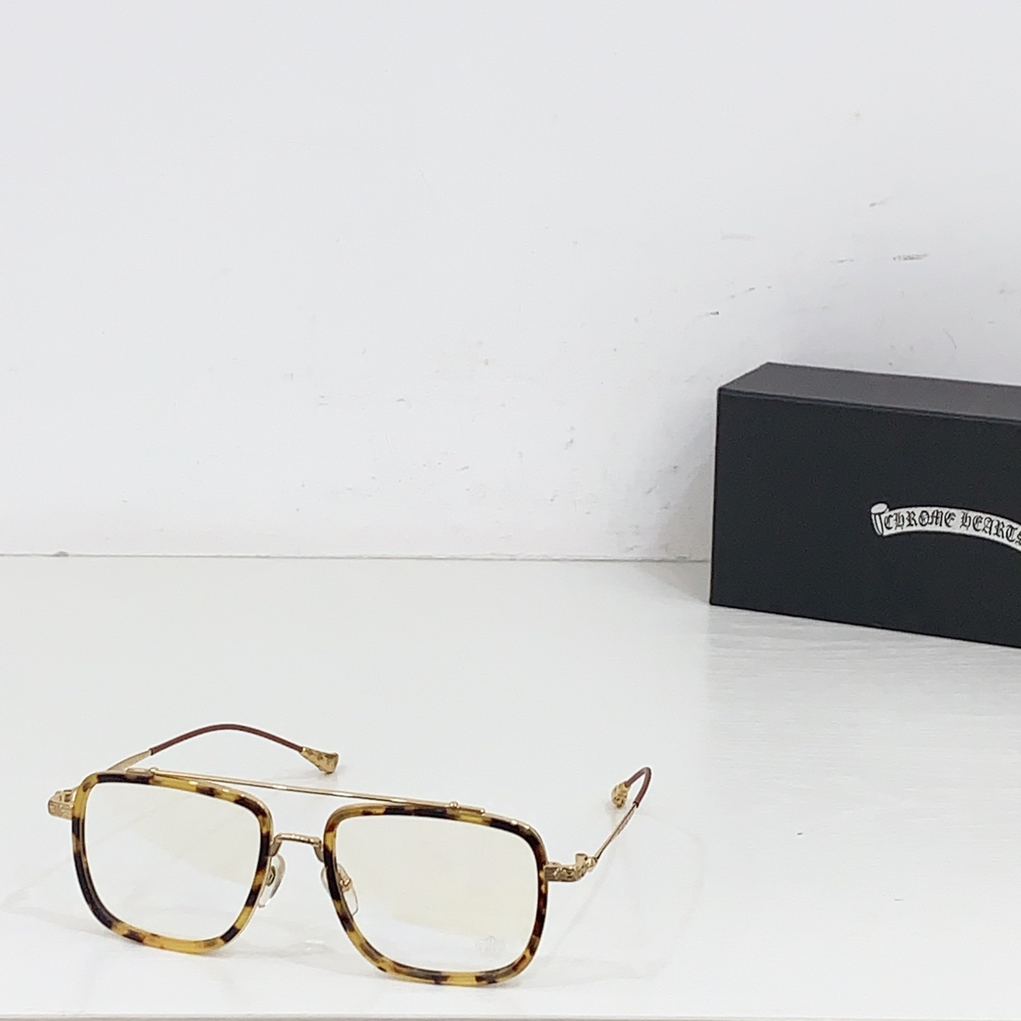 NO:256658,CHROME HEART*MODELCH8021 SIZE52 port 19-~glasses sunglasses, glasses, chrome hearts19860909CHROME HEART*MODELCH8021 SIZE52口19-～眼镜墨镜太阳镜,眼镜,chrome hearts,glasses