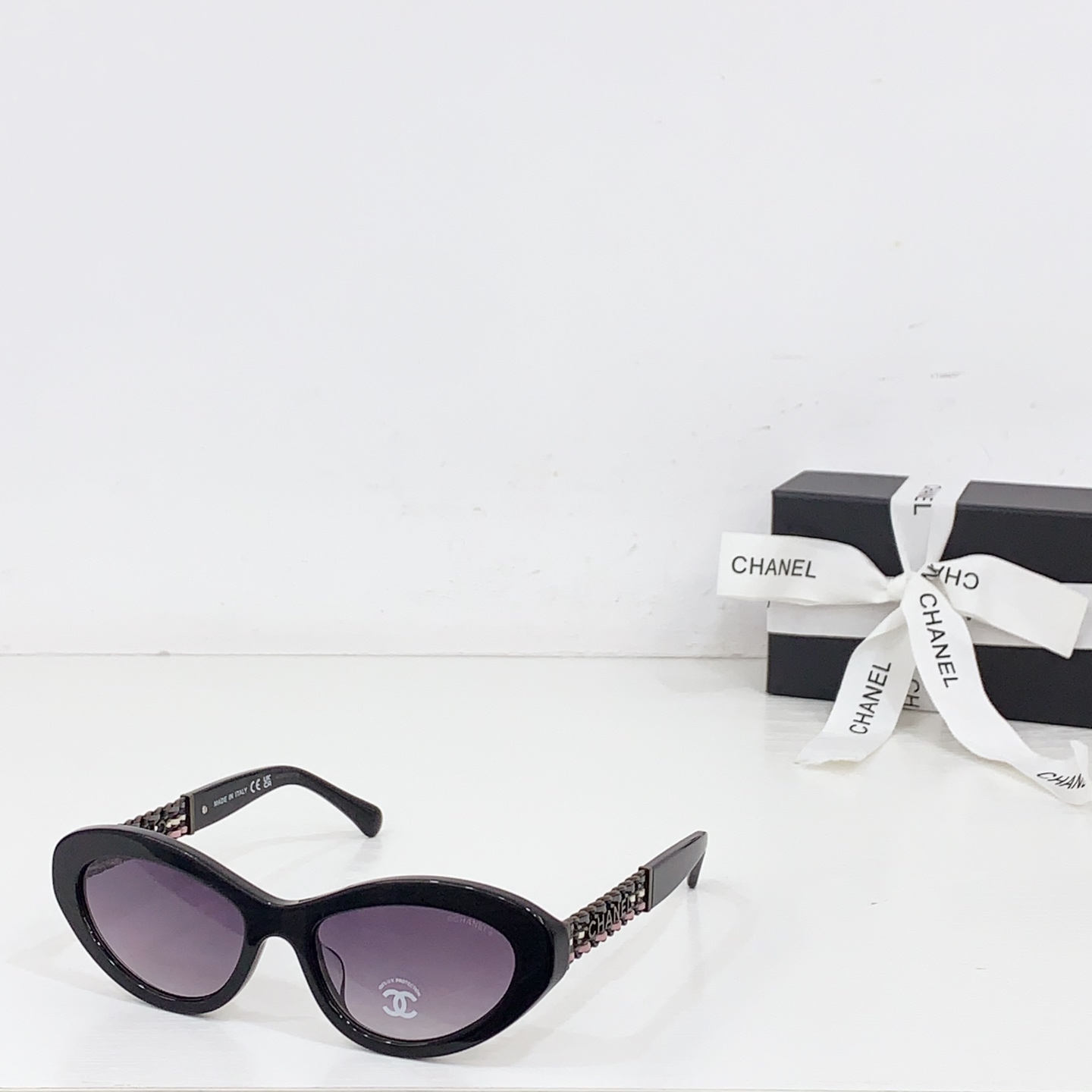 NO:258148,Three-color sheepskin braided temples CHANE* MOD SIZE55 mouth 19- glasses sunglasses sunglasses, glasses, chanel, sheepskin19860909三色羊皮编织镜腿 CHANE* MOD SIZE55口19- 眼镜墨镜太阳镜,眼镜,chanel,sheepskin,glasses