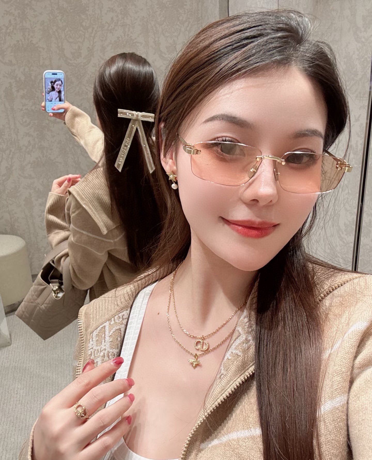 DIO*MODEL：DiorS4USize 61口15 135