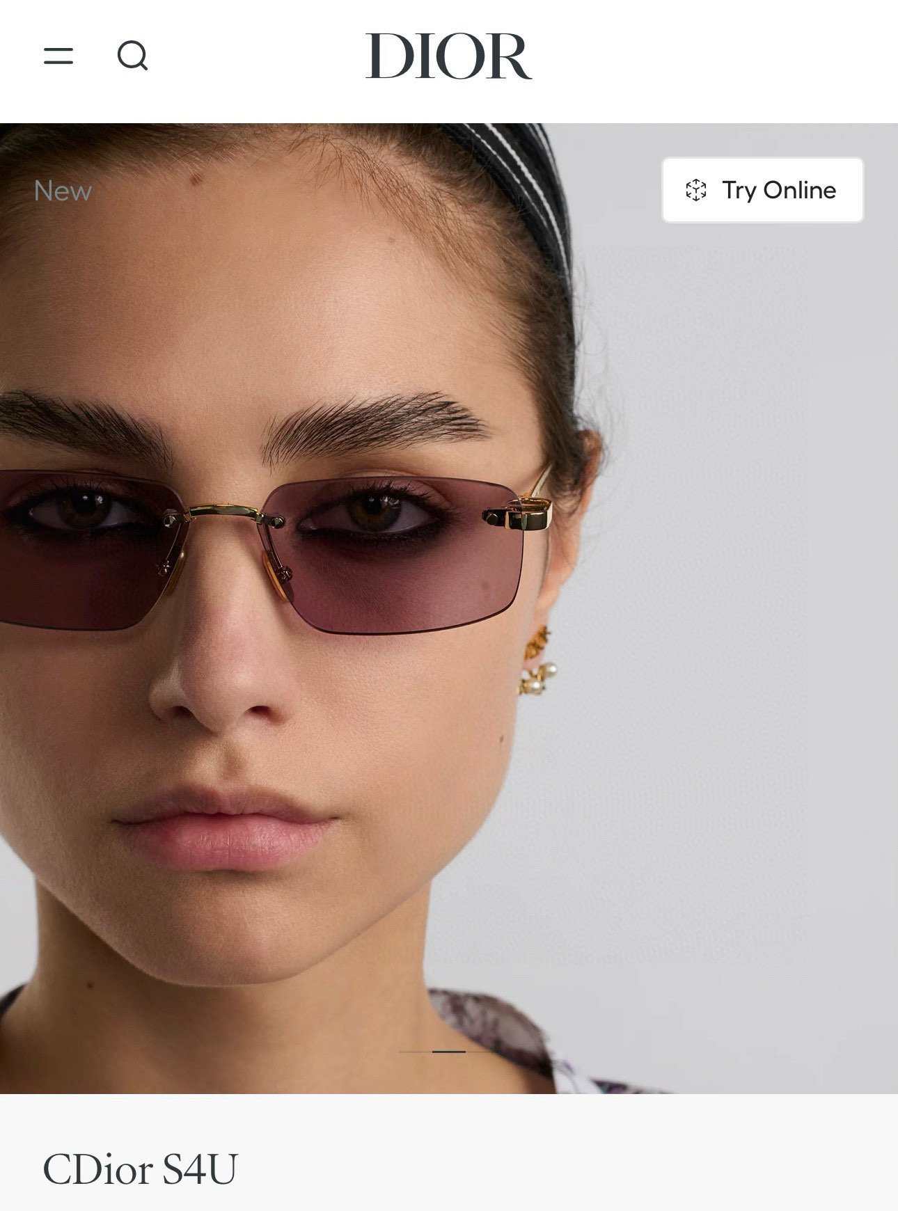 DIO*MODEL：DiorS4USize 61口15 135