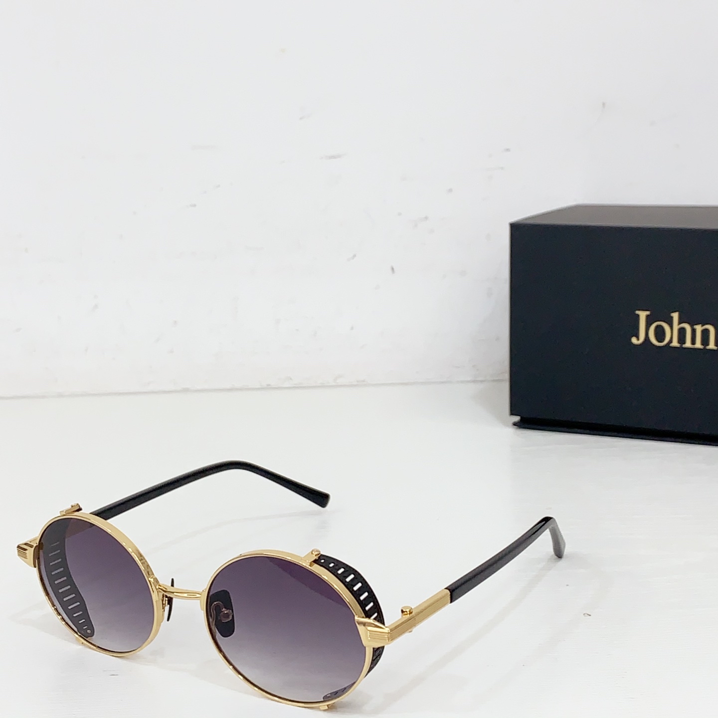 NO:366854,John Dalia MODGINA Or 22carats Size45-Odd 23-Glasses Sunglasses Sunglasses, Glasses19860909John Dalia MODGINA Or 22carats Size45口23- 眼镜墨镜太阳镜,眼镜,glasses