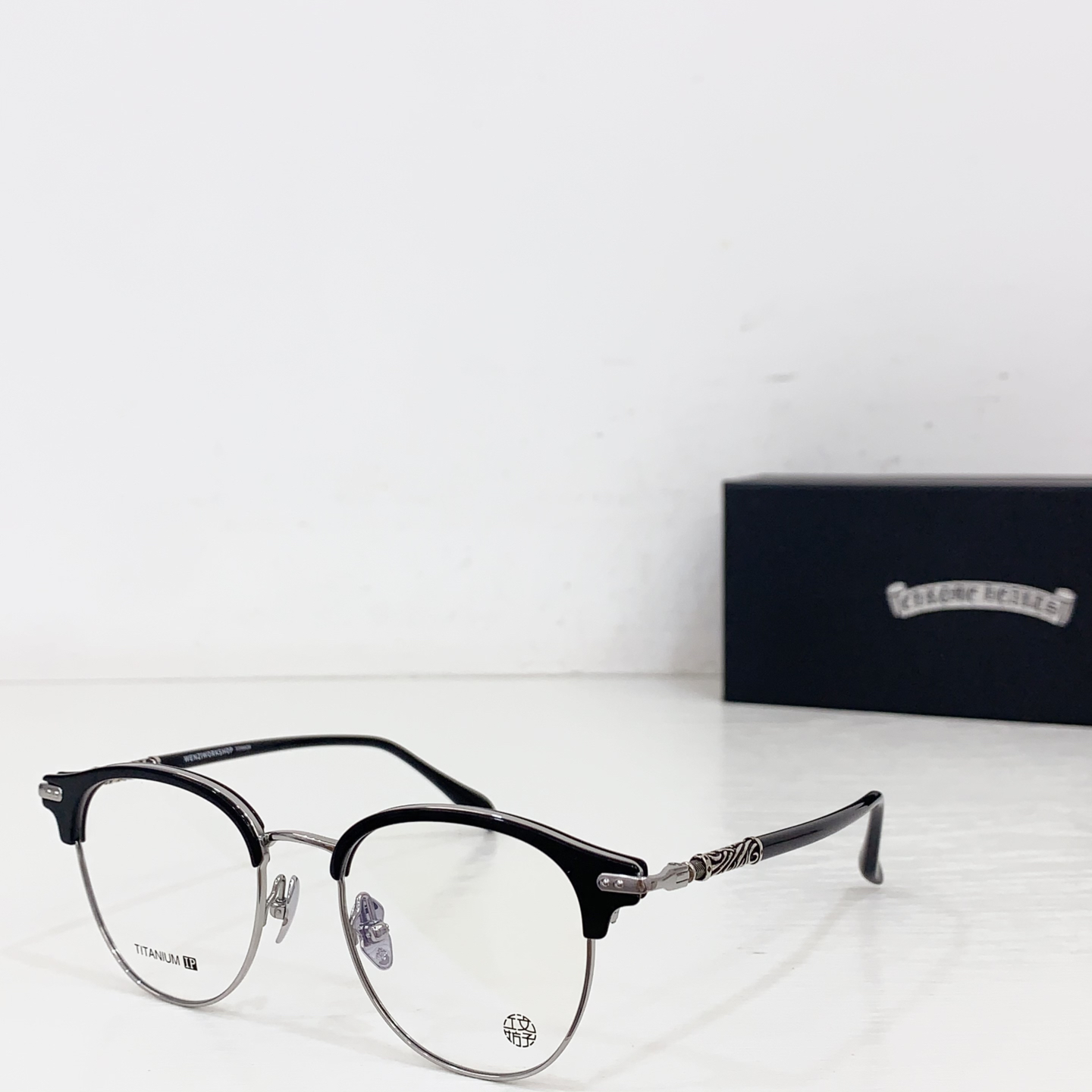 NO:368553,CHROMEHEART* MODELCH5563 SIZE48 18- Glasses sunglasses, glasses, chrome hearts19860909CHROMEHEART* MODELCH5563 SIZE48口18- 眼镜墨镜太阳镜,眼镜,chrome hearts,glasses