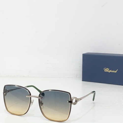 Chopard SCHL29S Sunglasses, Square Frame, Gradient Lenses, Size 58-16-138