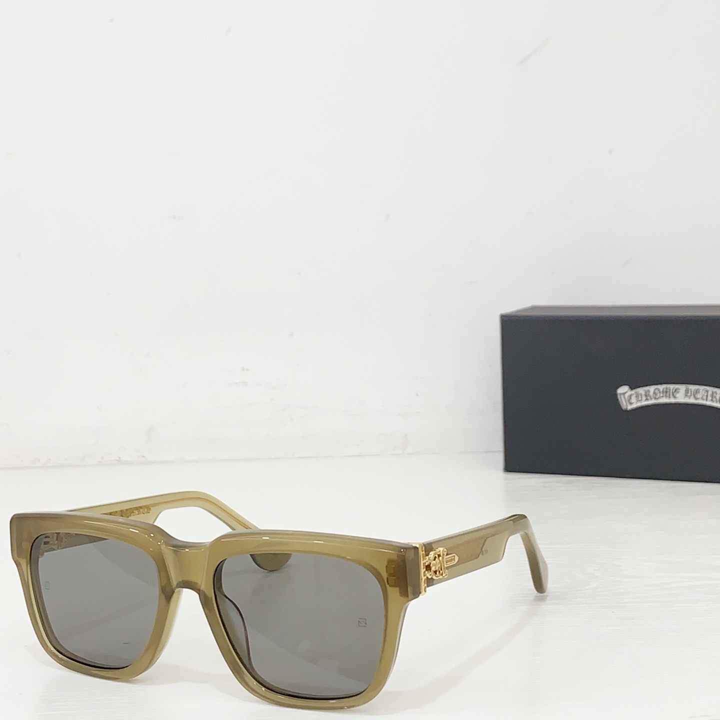 NO:373366,Chrome Hearts MODEL: BOX OFFICER MIST SIZE:56-glasses sunglasses, glasses, off white, chrome hearts19860909Chrome Hearts MODEL: BOX OFFICER MIST SIZE:56口19- 眼镜墨镜太阳镜,眼镜,off white,chrome hearts,glasses