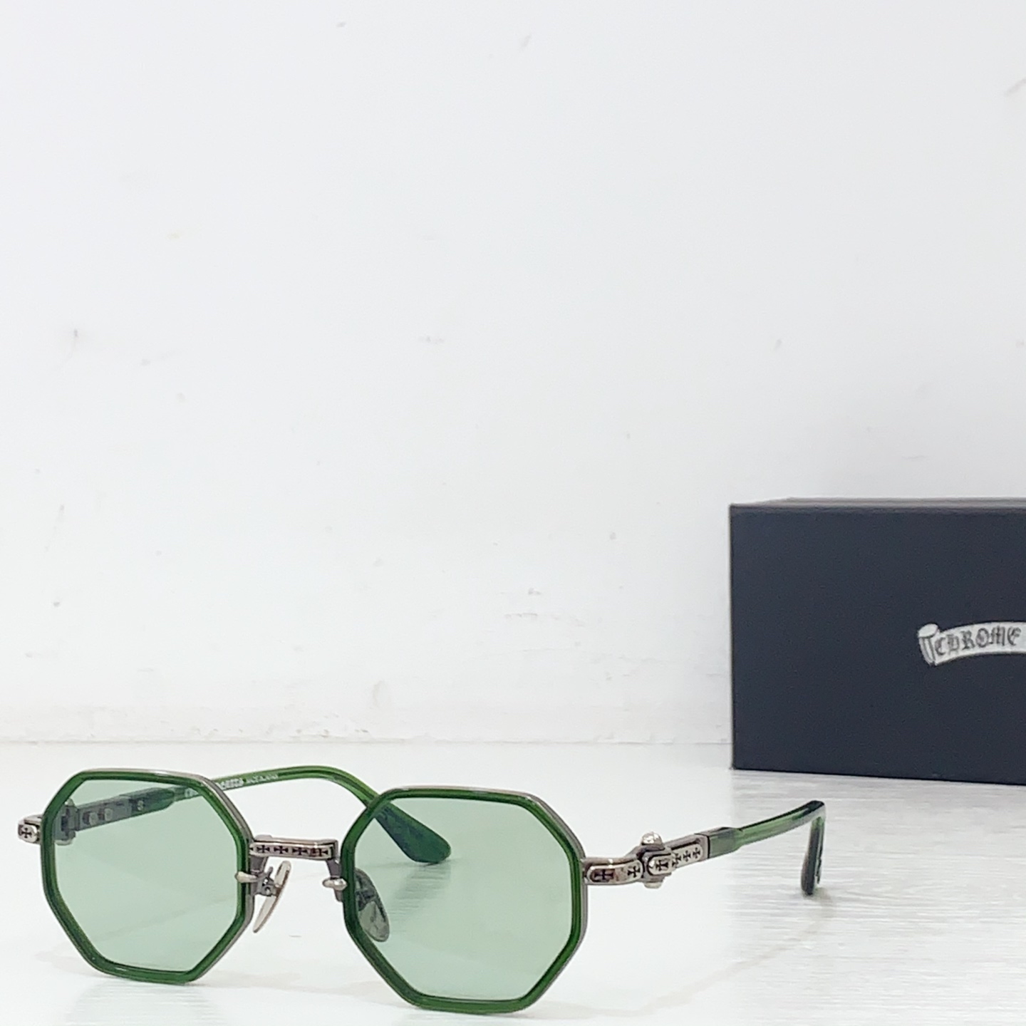 NO:374177,Chrome Heats ModTATTERS Size48-Pocket 24-Glasses Sunglasses Sunglasses, Glasses, Chrome hearts19860909Chrome Heats ModTATTERS Size48口24- 眼镜墨镜太阳镜,眼镜,chrome hearts,glasses