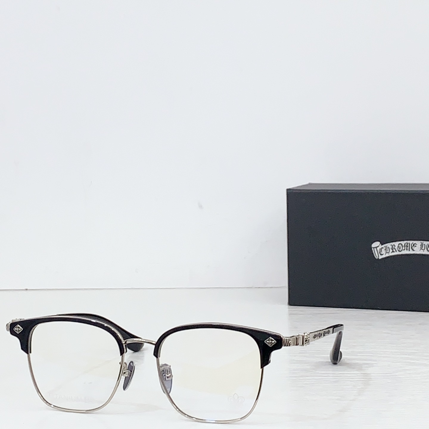 NO:375173,CHROME HEART*MODEL: CH8323SIZE: 51-door 19-149 Glasses sunglasses, glasses, chrome hearts19860909CHROME HEART*MODEL: CH8323SIZE: 51口19-149 眼镜墨镜太阳镜,眼镜,chrome hearts,glasses