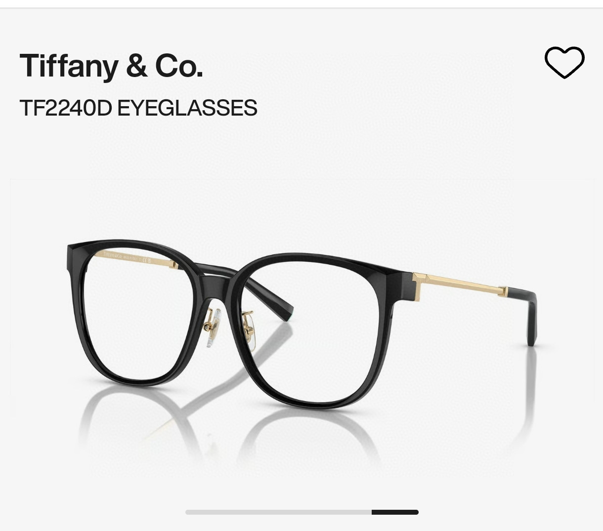 TIFFANY&Co.MODEL：TF2240DSIZE：55口19-140